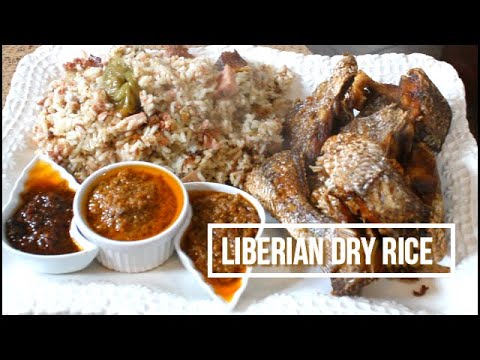 How to make LIBERIAN DRY RICE