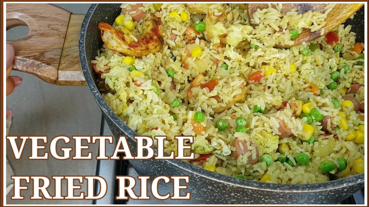 COOK W/ME : How To Make Fried Rice : Sierra Leonean 🇸🇱 Party Vegetable Fried Rice…