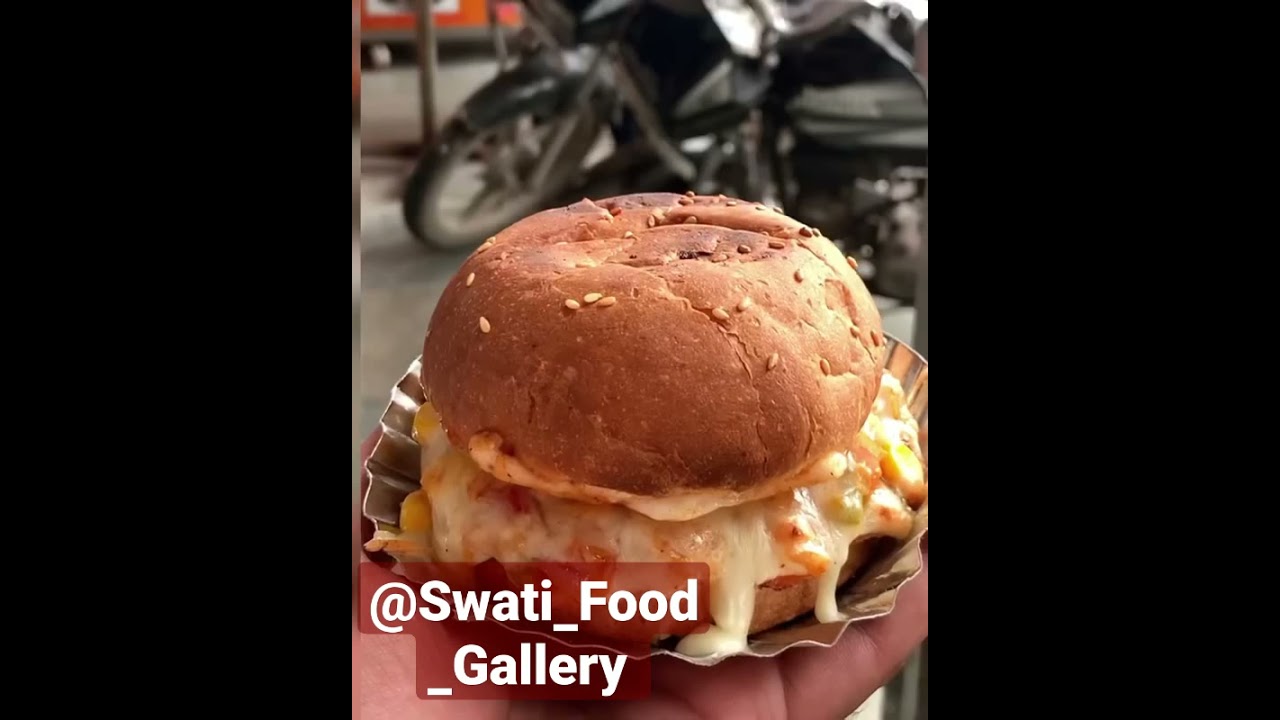 Burger 🍔 pizza 🍕😋😍| New type of burger 🍔@Swati_Food_Gallery