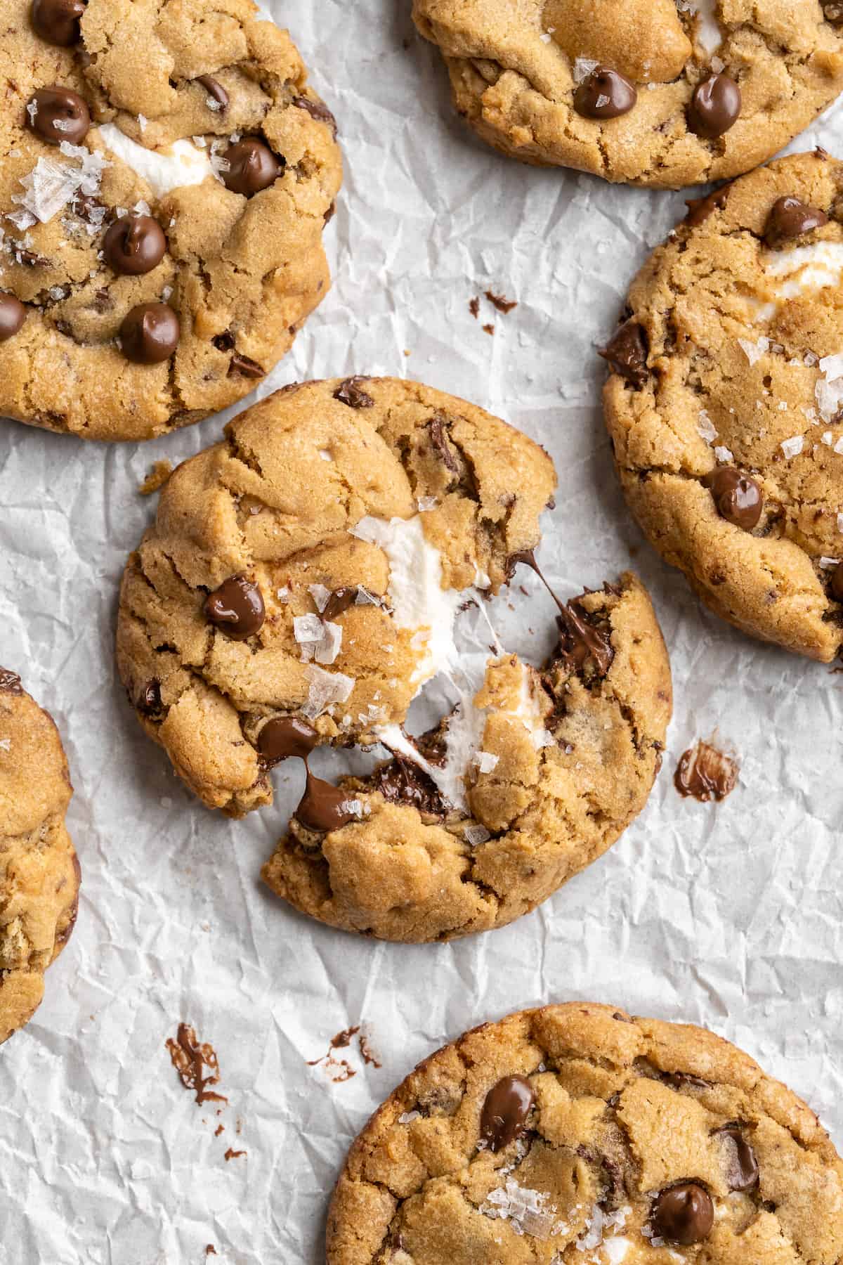 Chewy S’mores Cookies | Jessica in the Kitchen