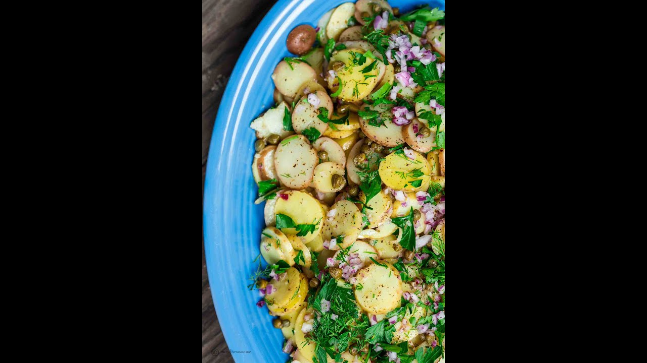 A healthier way to make Potato Salad (no-mayo)! #shorts