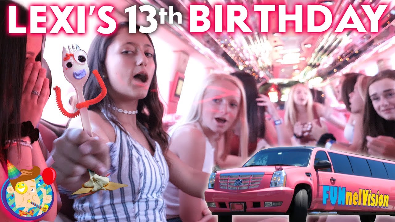 TEENAGER YEARS!!  LEXI’s 13th BIRTHDAY Party! (FV Family Bday Vlog)