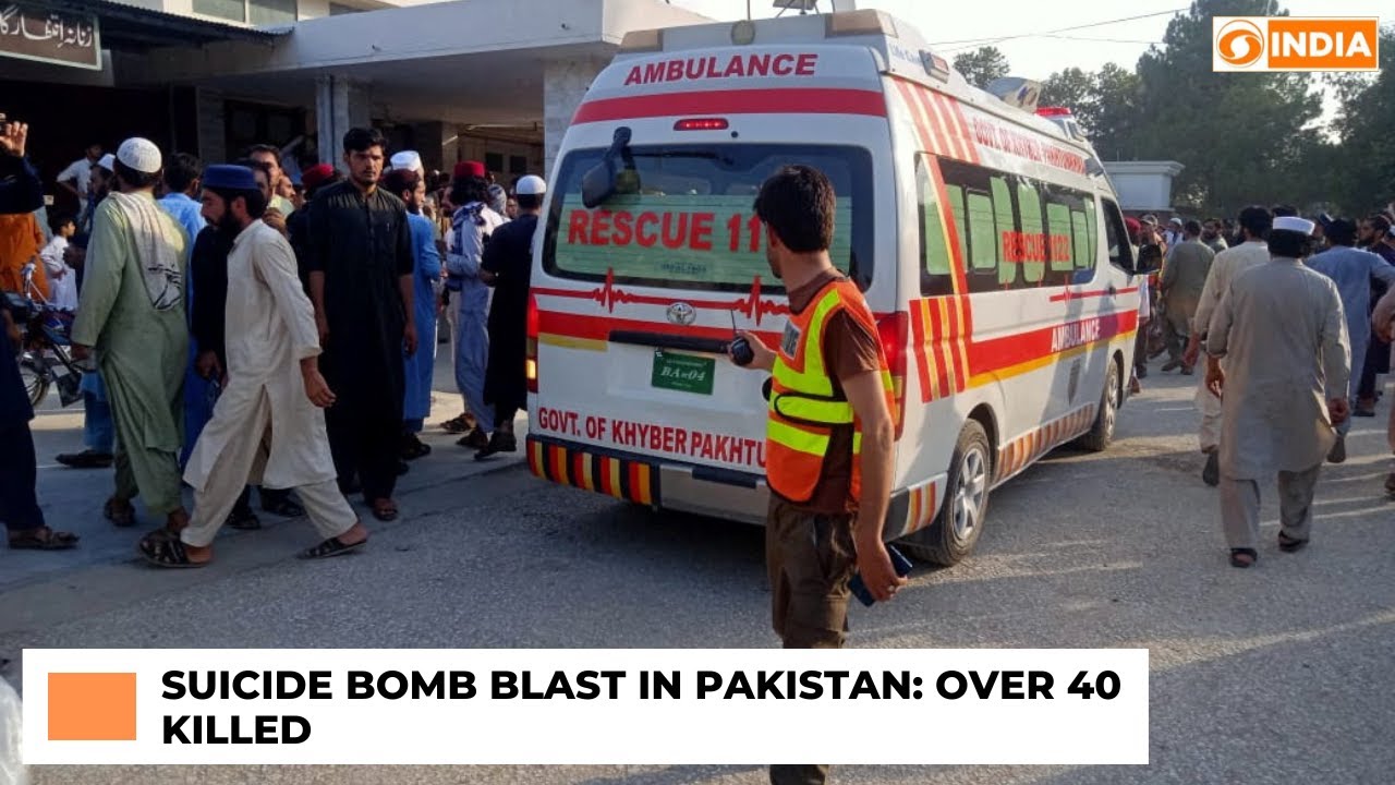 News Night | Suicide bomb blast in Pakistan: Over 40 killed