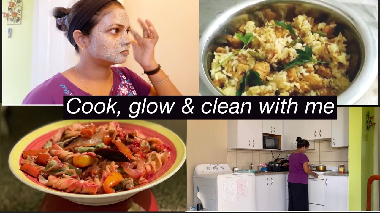 Indian Mom Morning to Night Productive busy routine l Soyabean Pulao(One Pot Meal) | Pasta in Dinner