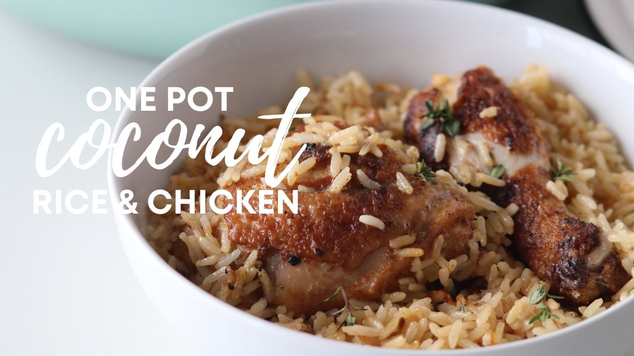 One Pot Coconut Chicken & Rice