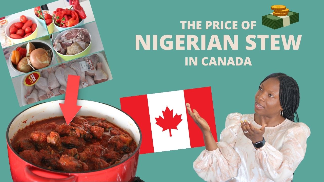 The Price of Nigerian Stew in Canada