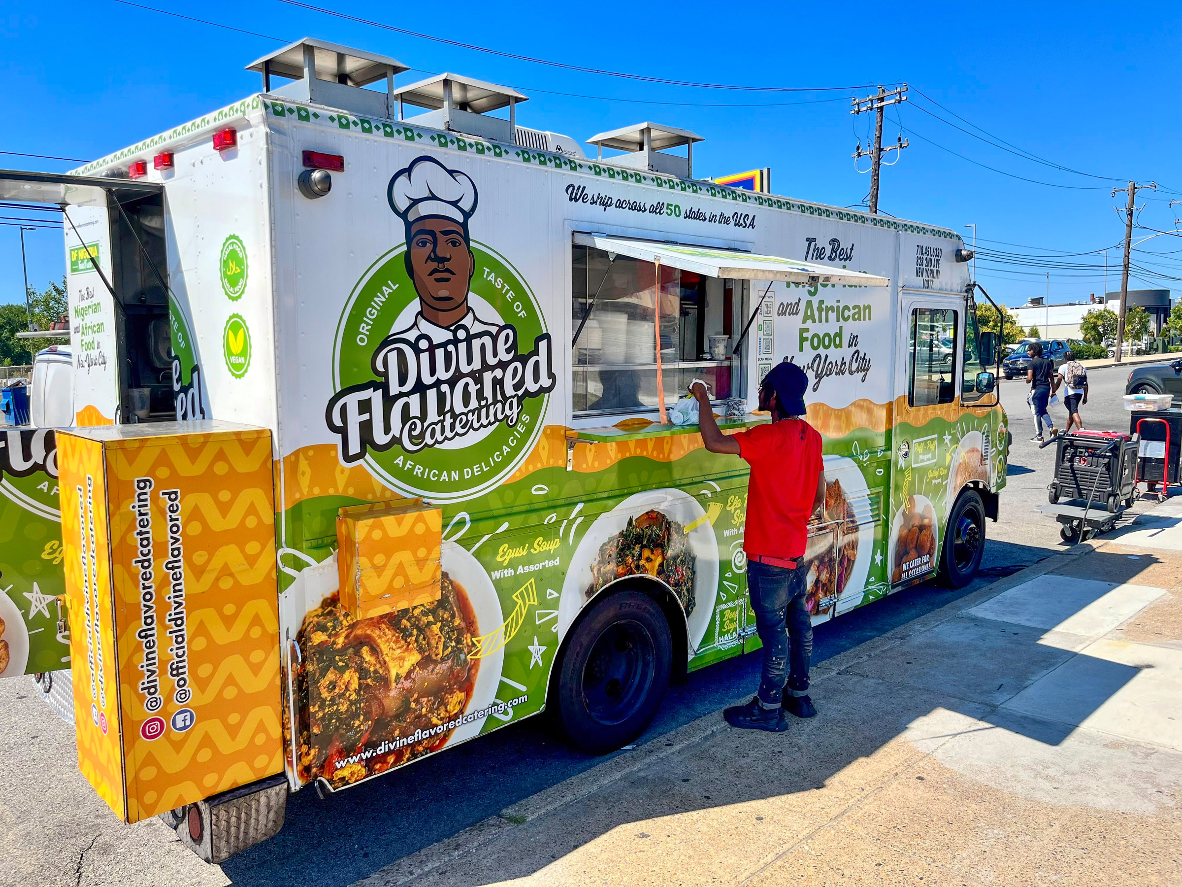 The DF Nigeria truck is cultivating fans of West African food in Northeast Philly