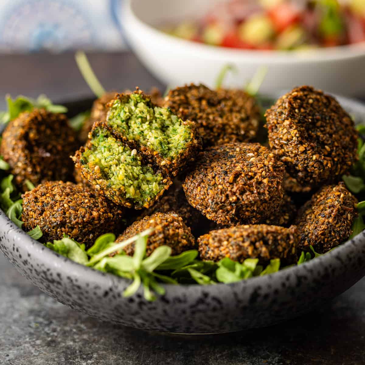 Egyptian Falafel (Ta’ameya) + Video