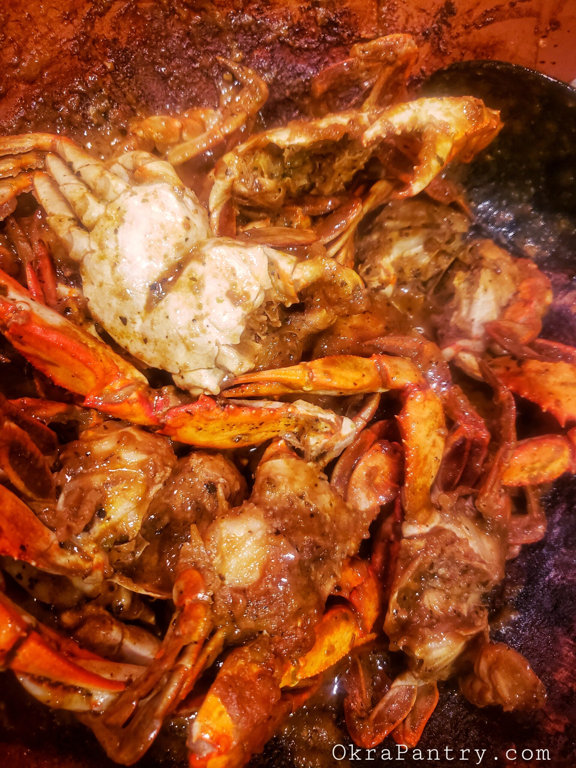 Liberian-Style Spicy Seasoned Crab – OKRA PANTRY