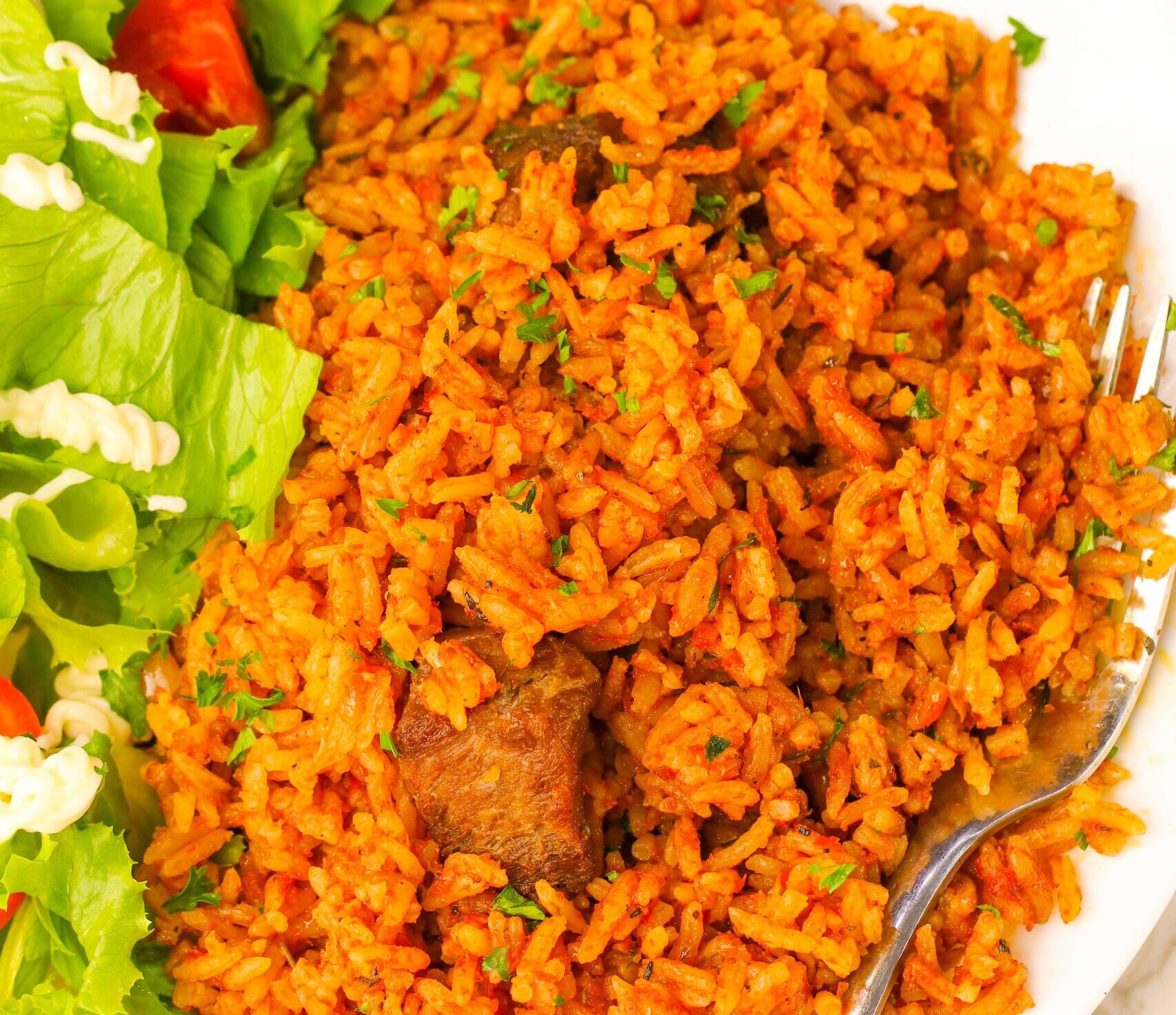 Ghana Jollof Rice – Immaculate Bites