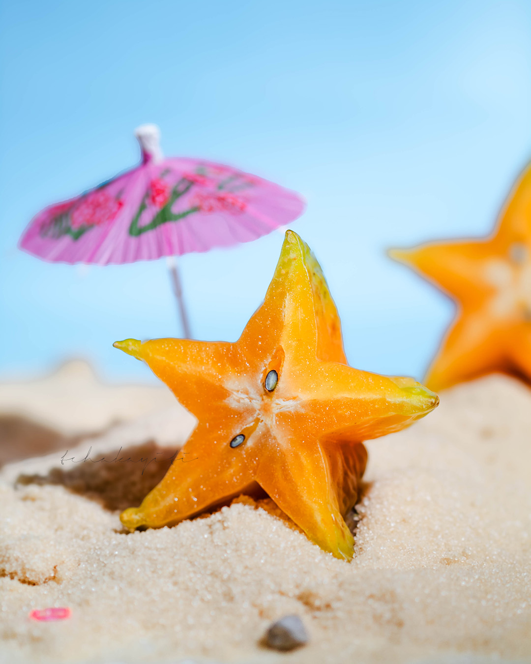 Star fruit, a nostalgia filled food photoshoot